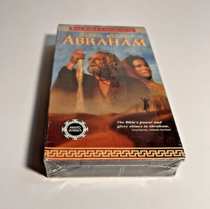 Abraham (VHS, 1994) The Bible Collection Richard Harris, Barbara Hershey Sealed
